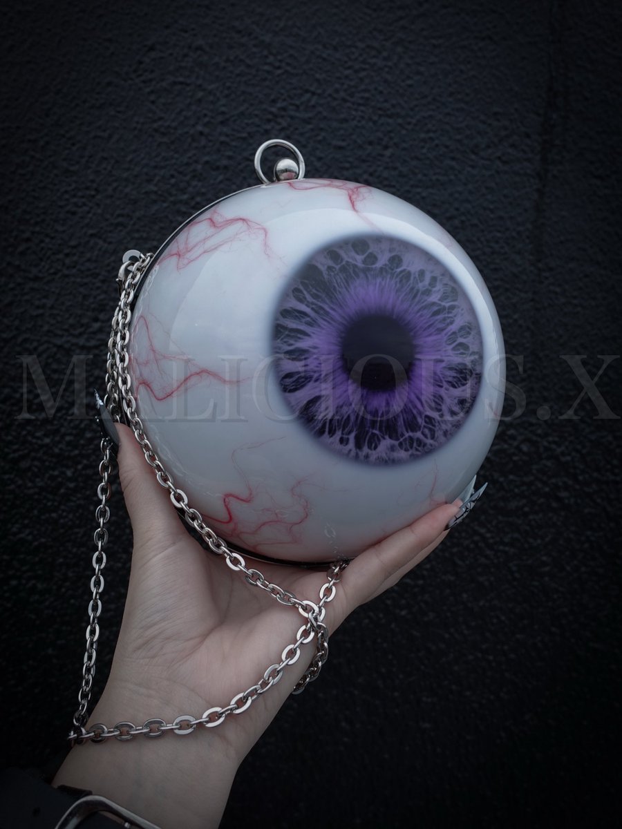 MALICIOUS_Xx's tweet image. Eyeball Bag 👁️💜⛓️