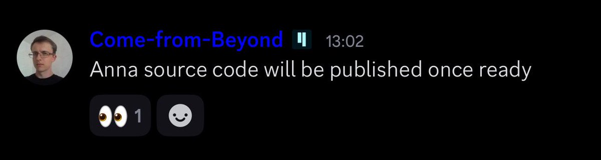 The Dark Knight (@primequbic) on Twitter photo 🔥 BREAKING NEWS for the $QUBIC community
<a href="/c___f___b/">Come-from-Beyond</a> just confirmed:
“Anna source code will be published once ready.”
The AI behind the future of decentralized intelligence is coming. 🧠
Get ready.
The next evolution isn’t just a theory — it’s being coded. 🔥 BREAKING NEWS for the $QUBIC community
<a href="/c___f___b/">Come-from-Beyond</a> just confirmed:
“Anna source code will be published once ready.”
The AI behind the future of decentralized intelligence is coming. 🧠
Get ready.
The next evolution isn’t just a theory — it’s being coded.