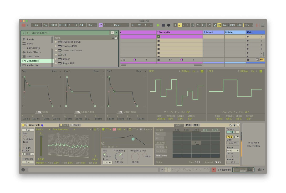 cdmblogs's tweet image. These retro and SGI-inspired and modern @Ableton Live themes will make you smile. Now with a bunch of new updates and some total customization rabbit holes to climb down: cdm.link/deafman-retro-…