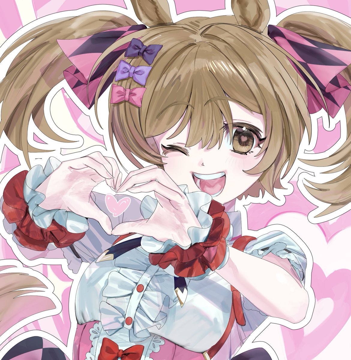 いい顔描けたかも😻