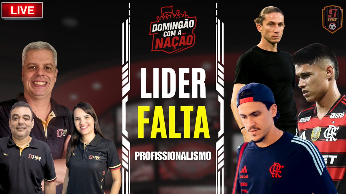 🔥 FILIPE LUÍS SEM FILTRO SOBRE PEDRO! 🔥

Nossa análise do pós-jogo de Flamengo x São Paulo já vai começar, às 11h! Vamos debater tudo sobre a vitória do Mengão.

Com Letícia Kelly, <a href="/Bernardoramosal/">Bernardo Ramos</a> e <a href="/anunesrocha/">André Rocha</a>. Não perca!

🔗 Link da live: youtu.be/paAjVNpgm18

#Flamengo