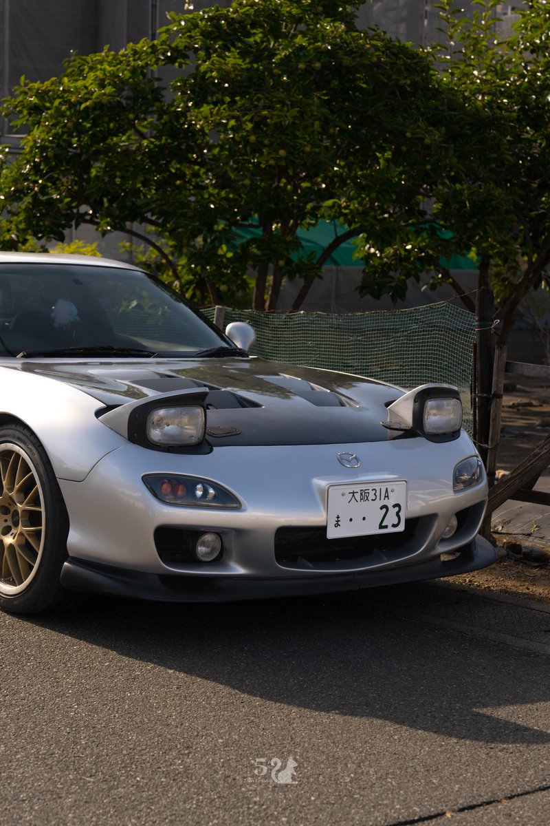 🩵あすぴょん改めて納車おめでとう🩵

 #rx7 #fd