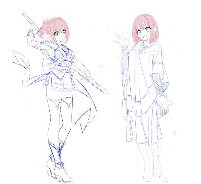 私服を作って退魔スーツを映えさせたい計画 