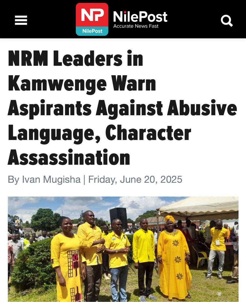 Omupakasi (@kutegyekaivan1) on Twitter photo In Kamwenge, words are now weapons, threats of murder, abusive language & intimidation are common currency between the camps of Hon <a href="/FrankTumwebazek/">Frank K Tumwebaze,MP: Isaiah 41: 11</a> & Mr Mugisha Crispas <a href="/ac_mugisha/">Hon. Asiimwe Crispas Mugisha</a> . Last election, Hon Frank reportedly had Mr Mugisha arrested, this time, Mugisha is back with In Kamwenge, words are now weapons, threats of murder, abusive language & intimidation are common currency between the camps of Hon <a href="/FrankTumwebazek/">Frank K Tumwebaze,MP: Isaiah 41: 11</a> & Mr Mugisha Crispas <a href="/ac_mugisha/">Hon. Asiimwe Crispas Mugisha</a> . Last election, Hon Frank reportedly had Mr Mugisha arrested, this time, Mugisha is back with
