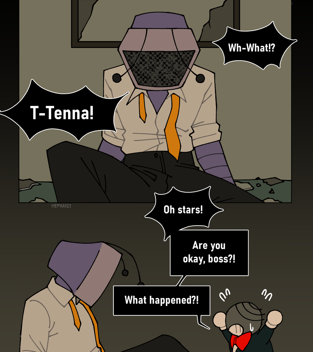 hephasst's tweet photo. One left #DELTARUNE #Miketenna 
[1/2] https://t.co/xNBd0X6AEW