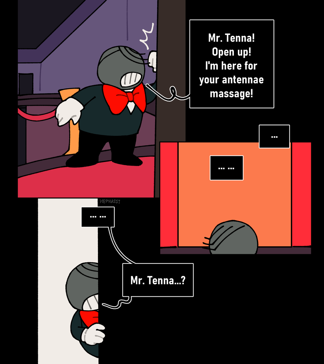 hephasst's tweet photo. One left #DELTARUNE #Miketenna 
[1/2] https://t.co/xNBd0X6AEW