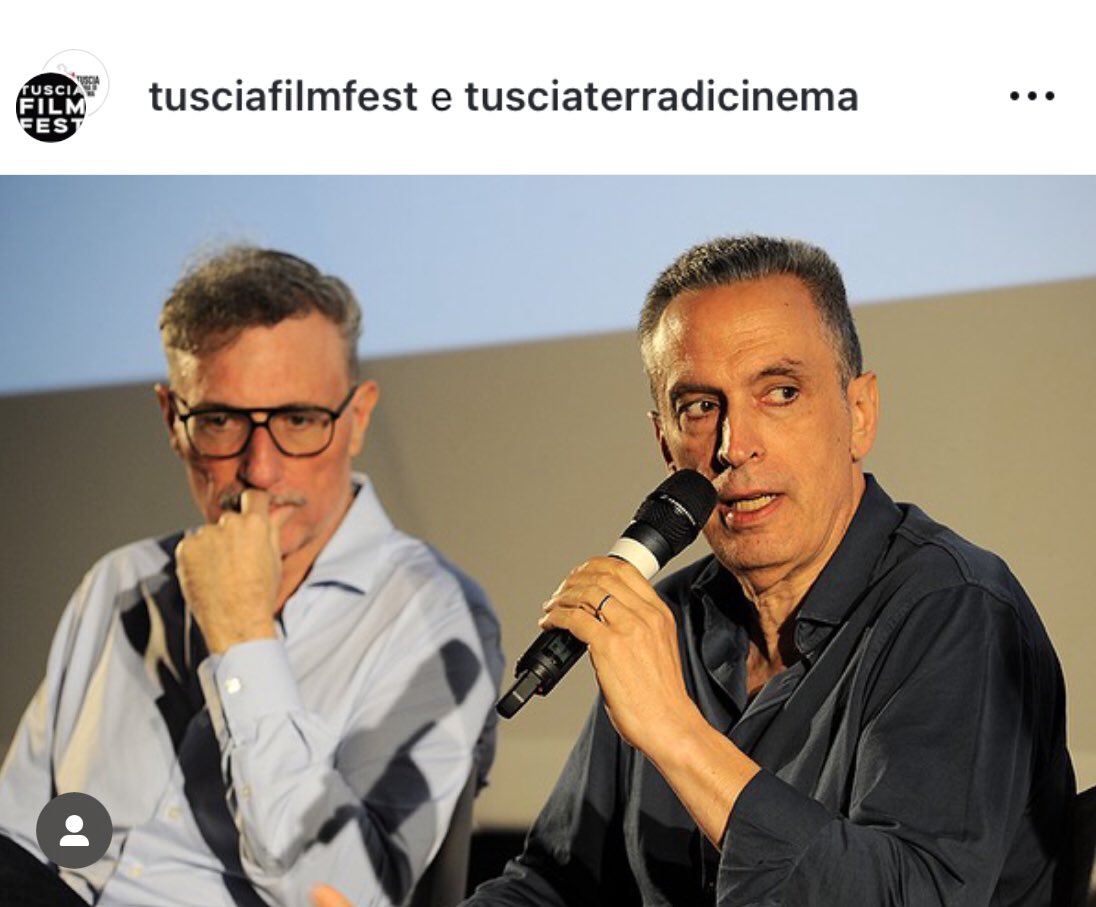 enricomagrelli's tweet image. Ieri sera con Fabio Grassadonia e Antonio Piazza al #TusciaFilmFest 2025