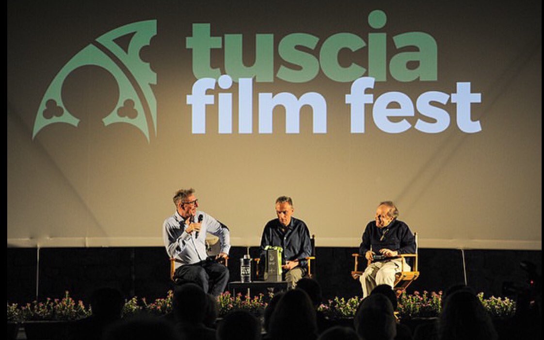enricomagrelli's tweet image. Ieri sera con Fabio Grassadonia e Antonio Piazza al #TusciaFilmFest 2025