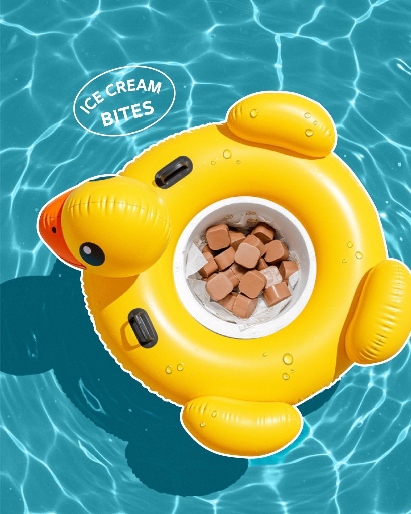 في عزّ الصيف… بردناها بطريقتنا ☀️
آيسكريم بايتس من كريم، خفيف وينعش المزاج من أول قطعة 😋❄️

#آيسكريم 
#icecream