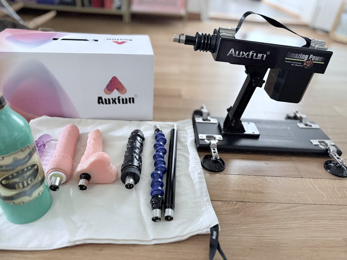So, I got a gift from <a href="/AuxfunSexToy/">Auxfun Official UK/EU</a> 😏 thank you very much for that.

I’m looking forward to trying it out...😈
The video comes soon…😉

#auxfun #fuckmachine #sextoys #fun