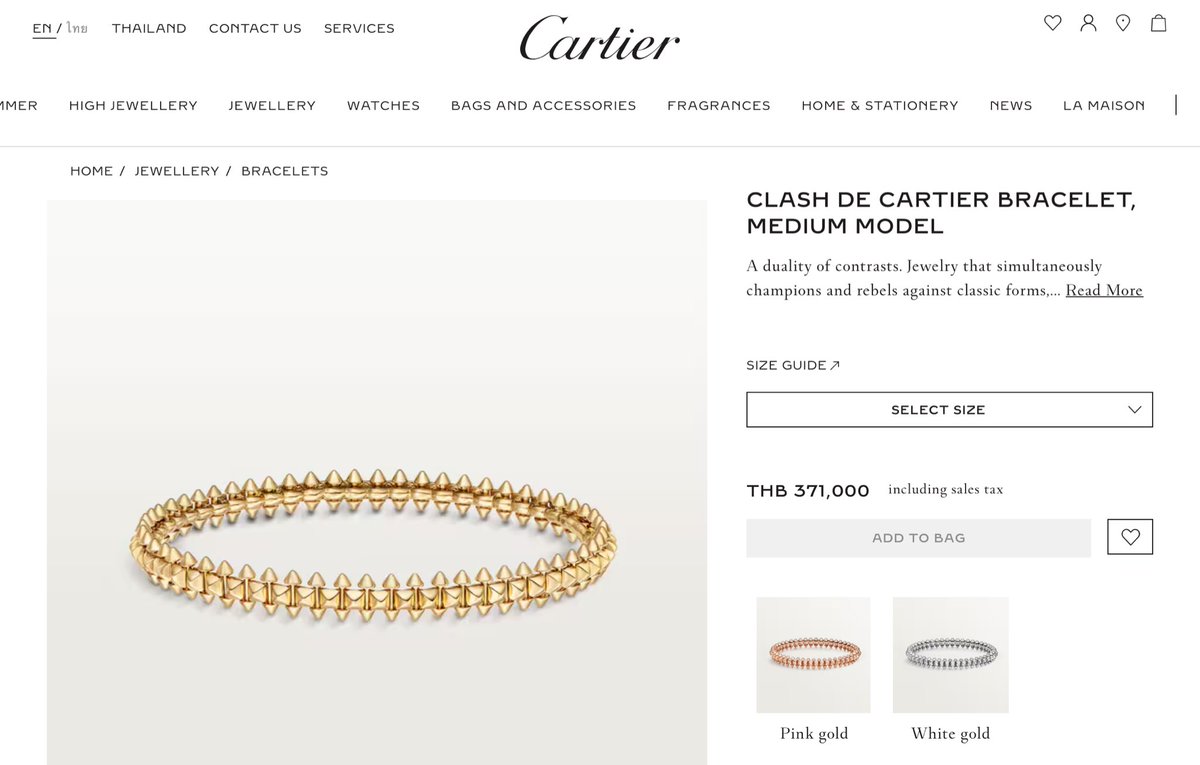 ห๊าพึ่งสังเกต คือใส่กำไลคู่มั้ยจ้ะข้างซ้ายน่ะ cartier คู่มั้ยยยย🥺🥺🥺ฝ