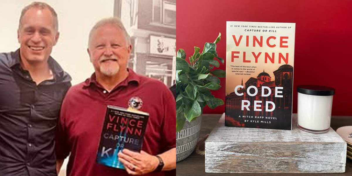 VinceFlynncom's tweet image. We’d love to see pics of you reading Mitch Rapp!
Reply with your photo and it might be featured on the site/our social channels.
View more fan photos: vinceflynn.com/where-reading-…