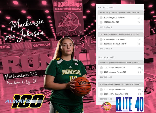 Cody Dudley (@codydudley87) on Twitter photo WBB Coaches who are still in Louisville for <a href="/TFNsRun4Roses/">TFN's Run 4 Roses</a> Championships check out <a href="/KenzJohnson_44/">Mackenzie Johnson</a> playing 2027’s E40 the next couple days WBB Coaches who are still in Louisville for <a href="/TFNsRun4Roses/">TFN's Run 4 Roses</a> Championships check out <a href="/KenzJohnson_44/">Mackenzie Johnson</a> playing 2027’s E40 the next couple days