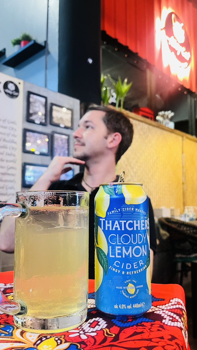 My favorite cider 🫶🏽
Cheers from <a href="/AlleyCat_BKK/">Alley Cat Restro Bar</a>