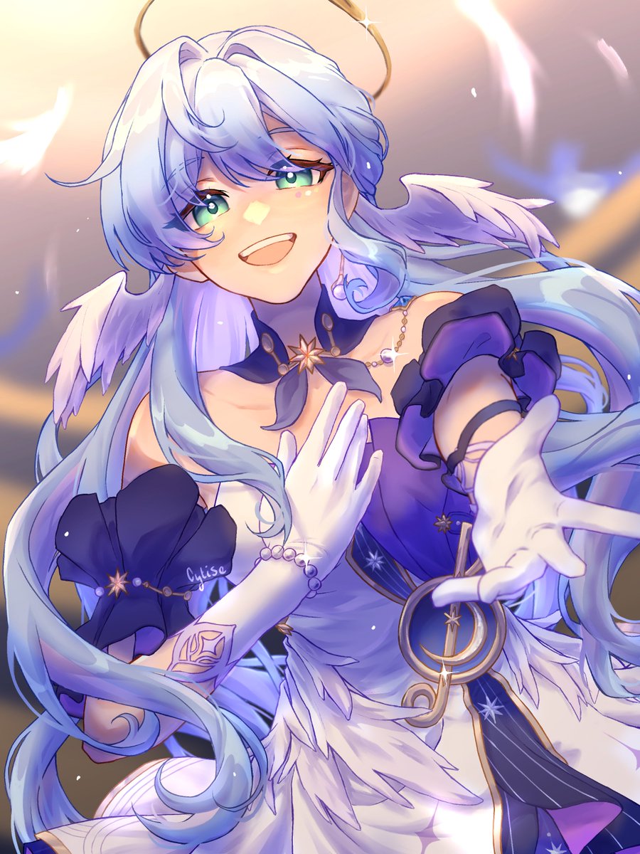 Cytise222's tweet image. #hsr #RobinHSR #fanart