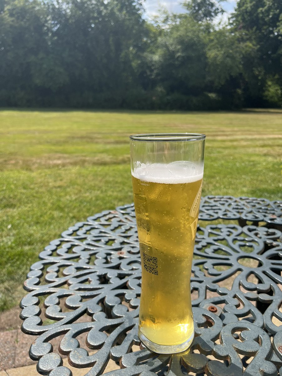 Birthday Peroni in the sun.