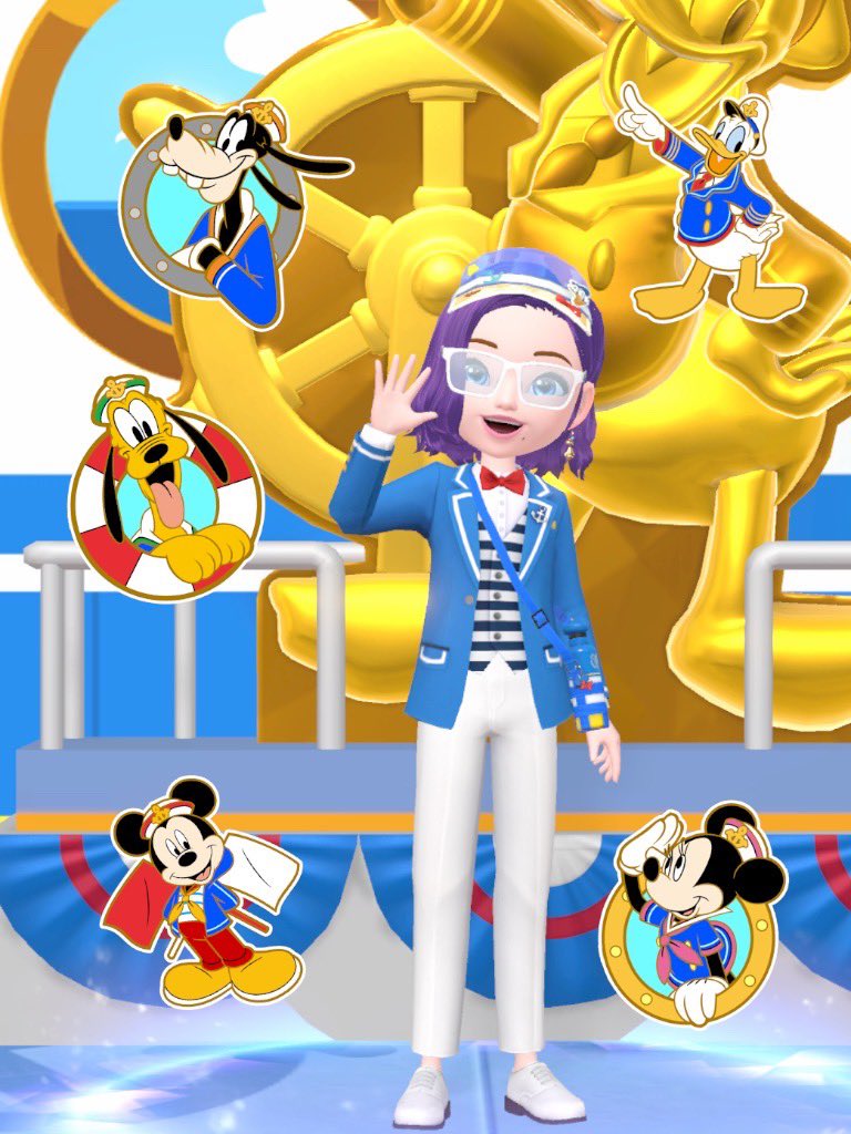 スタジオアイテムを8つで写真撮るミッションなんですが

背景とオブジェクト1つ、スタンプ5つで
全体で7つ

もう1つ何を使ったらいいんでしょうか？

 #ディズニーステップ