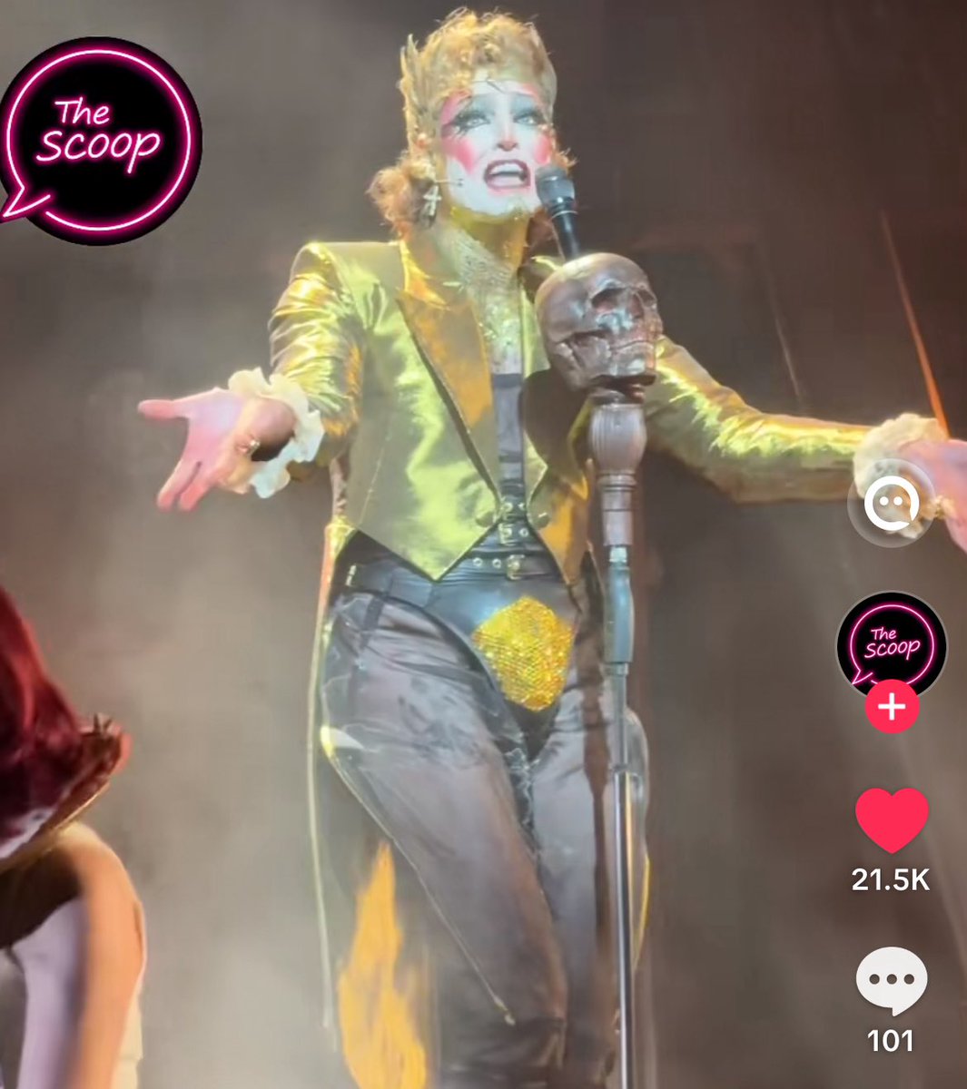 teddipears's tweet image. re and i went to see jesus christ superstar tonight and i need to u realise the gasp we let out when this was the jacket herod was wearing the whole song was like the internet is here on steroids