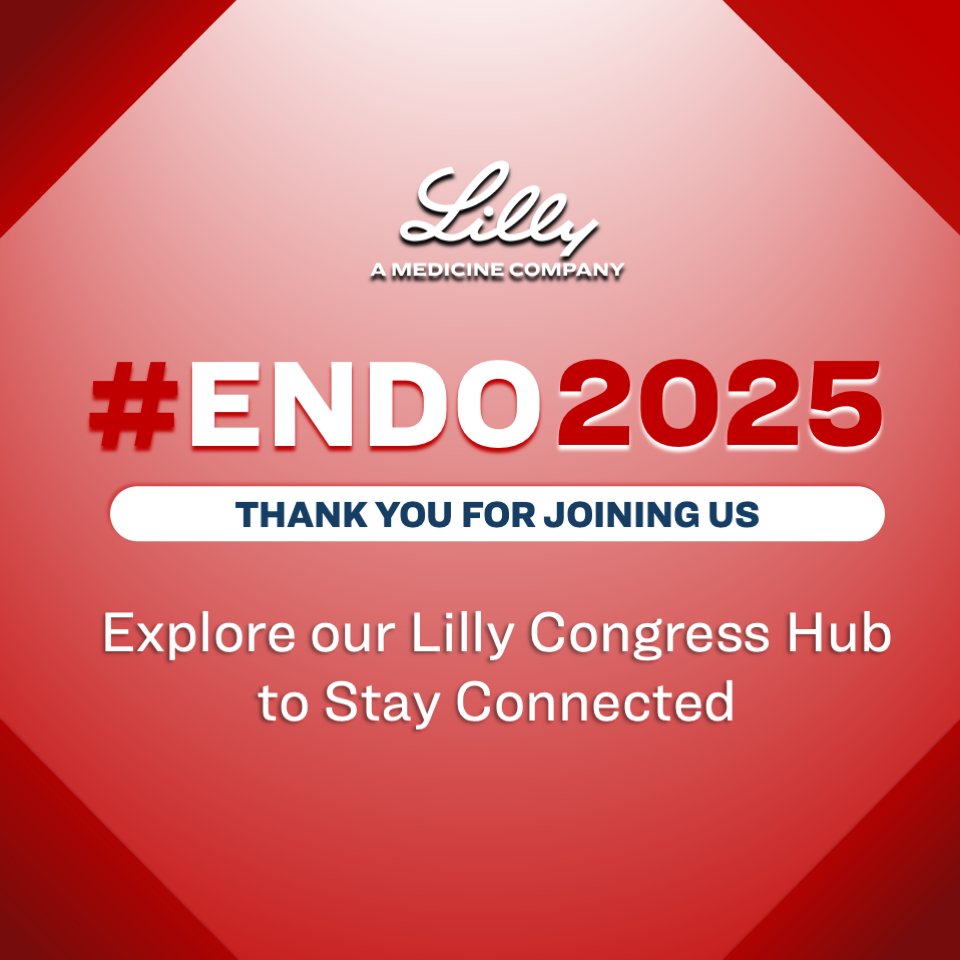 LillyMedical's tweet image. Thank you to all who joined us in San Francisco, CA at ENDO 2025! Attendees can learn more about the obesity research we presented at our Lilly Congress Hub: e.lilly/4kz1Jsy