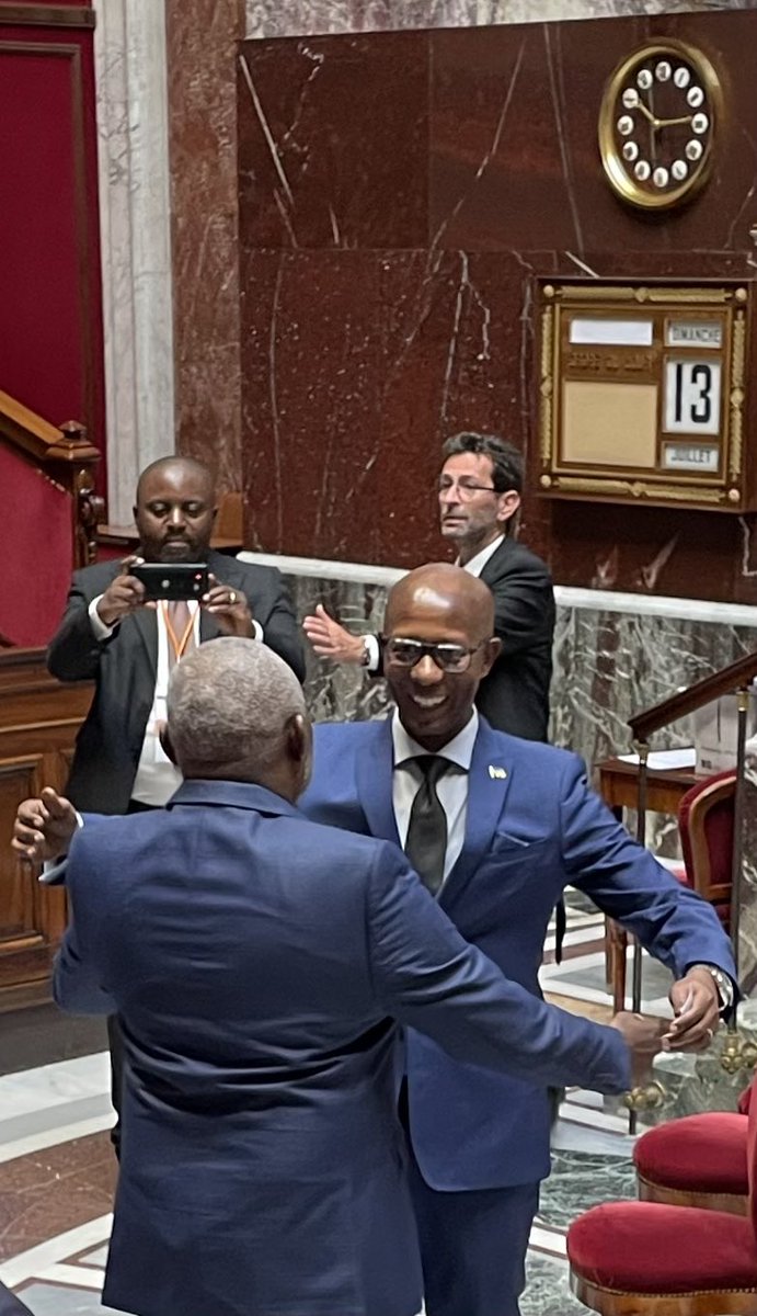 bruno_fuchs's tweet image. Moment unique et historique à l’@APFfrancophonie : où les parlementaires congolais et rwandais se déclarent prêts à tout faire pour favoriser la paix entre les 2 pays..
