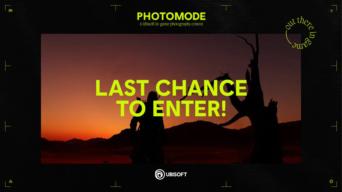 Ubisoft's tweet image. The #UbisoftPhotomodeContest wraps up on July 15, keep your submissions coming to ubisoft.com/photomode
But... can you identify the games in these photomode shots? 🤔
