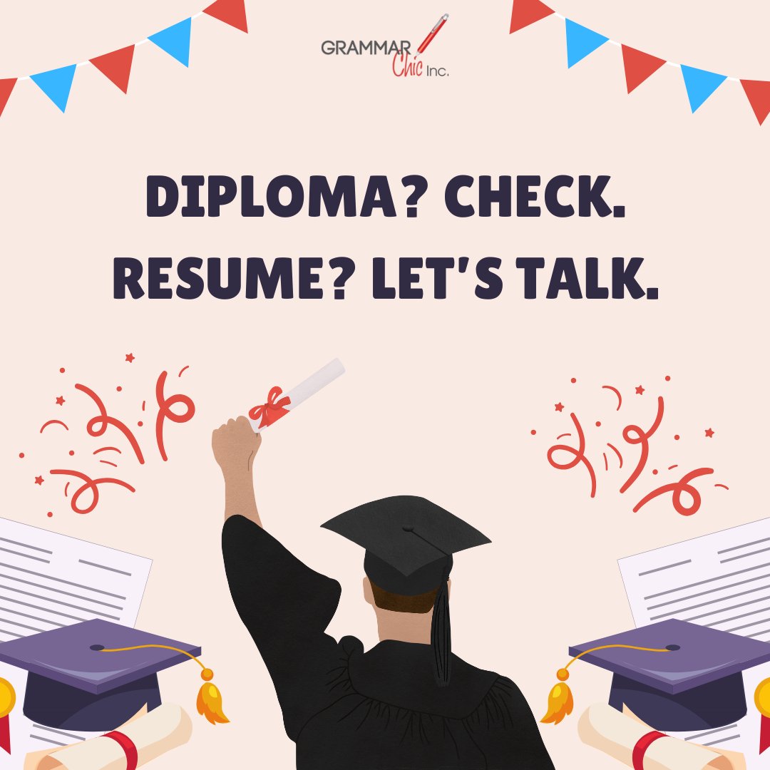 ChicResumes's tweet image. Just graduated and not sure how to build a resume without much experience? Focus on your education, internships, and accomplishments—employers want to see your potential. #RecentGrad #ResumeTips #JobSearch ow.ly/frVi50W7MOn