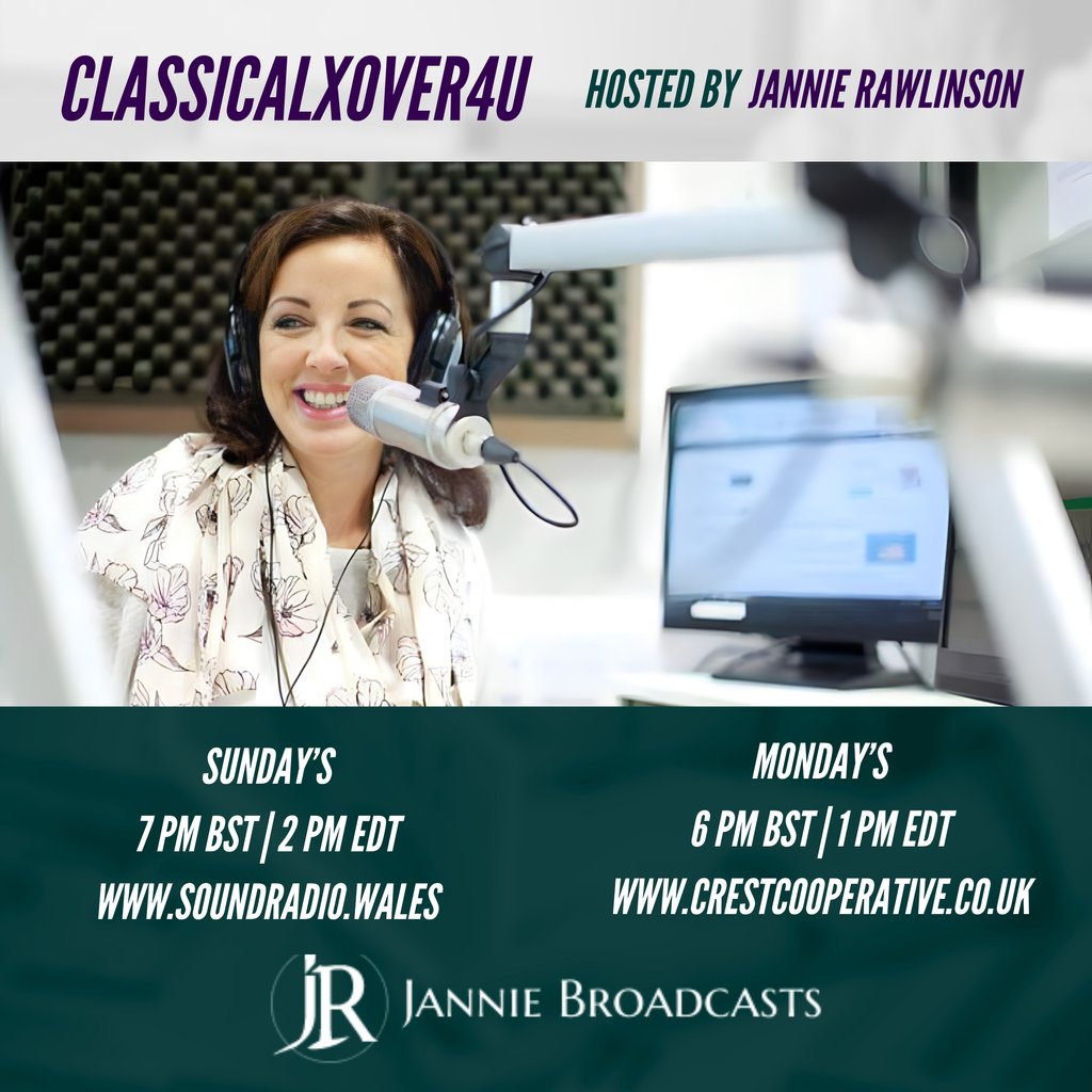 Crossover Music Magazine (@crossmusmag) on Twitter photo Did you know that <a href="/JannieBroadcast/">Jannie Rawlinson Broadcaster Podcaster & Presenter</a> is expanding? 🎙️Now you can listen to Jannie on the radio Sunday's and Mondays on Sound Radio in Wales and Crest Radio. 🎉 Did you know that <a href="/JannieBroadcast/">Jannie Rawlinson Broadcaster Podcaster & Presenter</a> is expanding? 🎙️Now you can listen to Jannie on the radio Sunday's and Mondays on Sound Radio in Wales and Crest Radio. 🎉