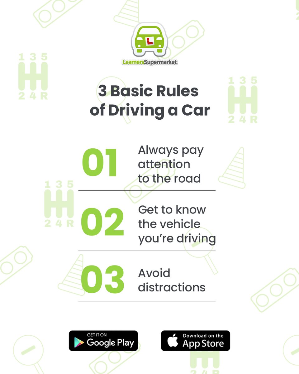 LearnersSM's tweet image. Being in full control of your vehicle and keeping your focus on the road is key to safe driving!

#DrivingInstructorTips #LearnToDriveUK #DrivingLessons #DrivingMadeSimple #DriverTrainingUK