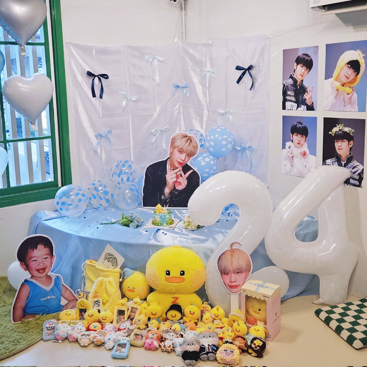 ร้านบุฟเฟ่ต์เป็ดก็ทำไม่ได้
รวมตัวเป็ดที่น่ารักที่สุด🥺🤏✨️

วันนี้เห็นสีเหลืองเยอะที่สุดในชีวิต
ขอโทษที่เข้าไปเป็นสีเทาบอยๆในชีวิตเทอ แต่เดี๋ยวครั้งหน้าเอาใหม่😔🫶🩵🤍🩵🤍

ฟรินอ่า ของแจกเยอะเว่อ ได้พัดกลับบ้าน ฟรินอ่ะๆๆๆ😘💅💅💅💛💛💛💛

#AllMyBlueToTaerae