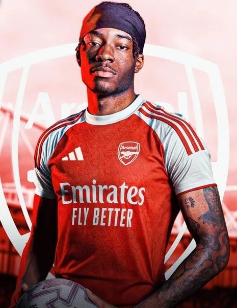Jayp6181's tweet image. Imminent 'Welcome to @Arsenal' Noni Madueke! I certainly will be supporting you 100% while you have our badge on your chest! 💪🏾🔴