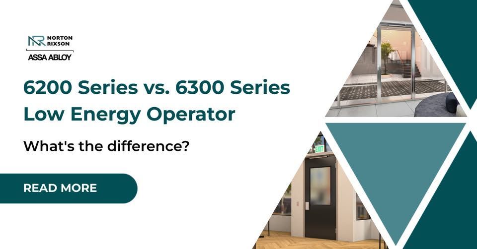 dss_tri's tweet image. Low energy door operators offer a broad range of functions for all ranges of low- to high-use openings.
Learn about the differences between the 6200 and 6300 Series low energy operators by clicking the link below!
loom.ly/aF96iT4