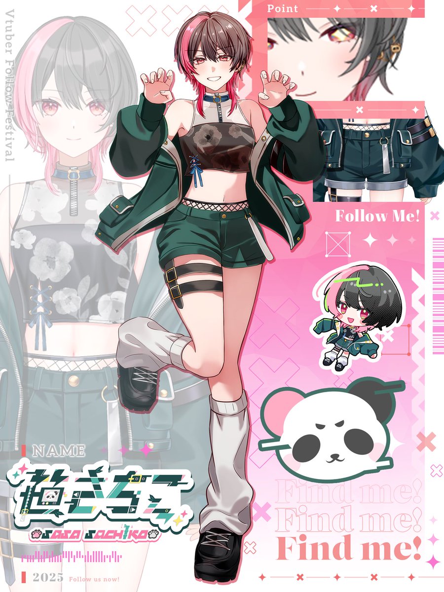 ☆ささこ☆ 笹さちこ🍀🐼新人VTuber@21時 (@sasamichiko) / X