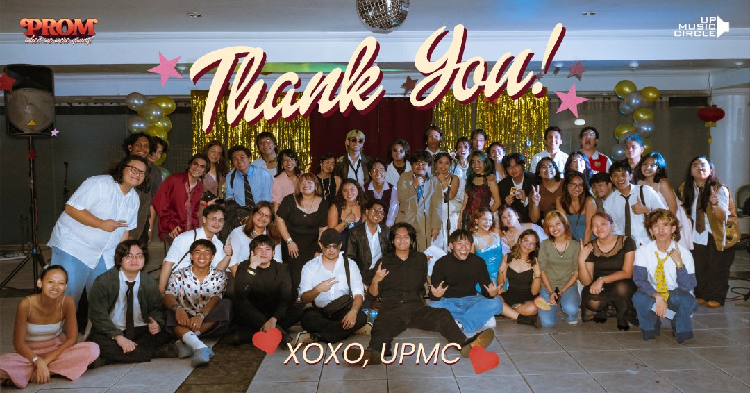 To our dazzling artists/crew, and beautiful crowd,
Thank you for sharing this most lovely night with us ✨

Until the next one, our dearests...
xoxo, The UP Music Circle

📸 Val