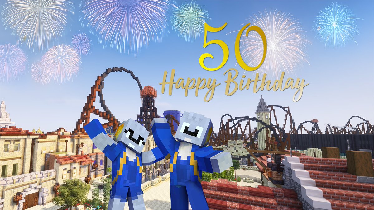 Alles Gute zum 50. Geburtstag <a href="/europa_park/">Europa-Park 🎢</a>! 🥳🎉🎊
#EuropaPark50