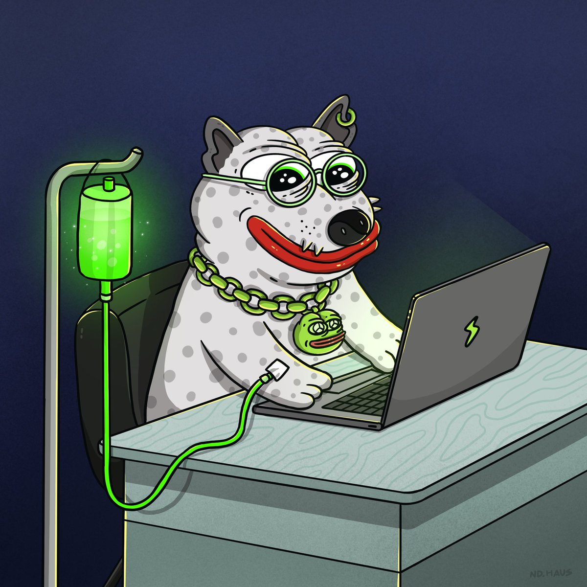 ndhaus_'s tweet image. Recharging 💉🐾
GM fam #cc8 @zeuscoineth_
