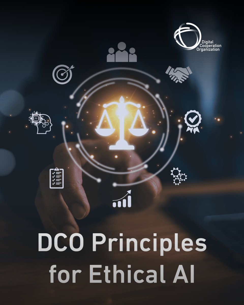 dcorg's tweet image. The DCO Principles for Ethical AI offer Member States a common foundation for AI governance.
Rooted in international best practices, they provide clear policy guidance with a strong focus on human rights protection, promoting consistent ethical standards across the DCO…
