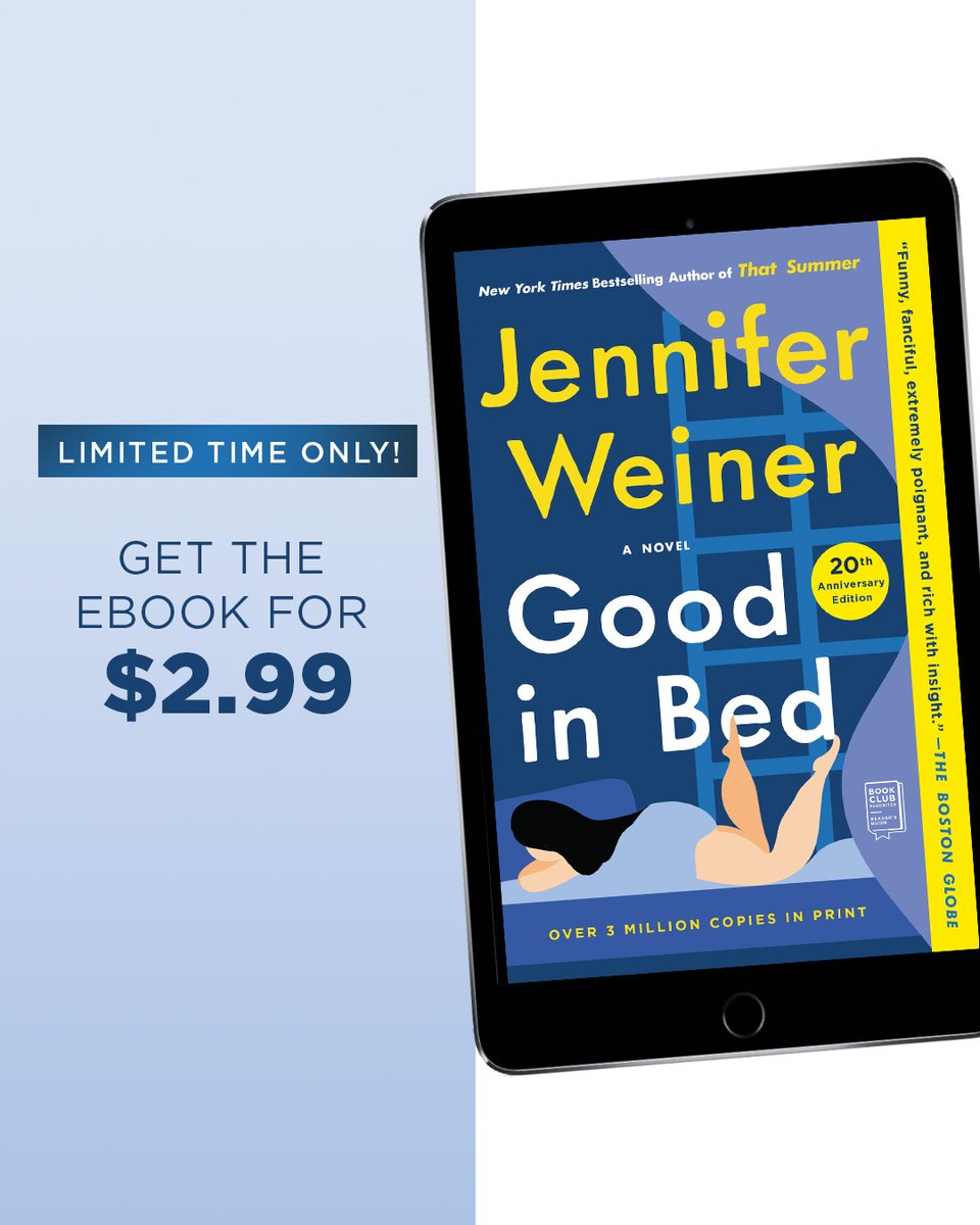 AtriaBooks's tweet image. 🌟 LIMITED TIME ONLY 🌟
Grab your next Summer read for just $2.99 all month long! 📖☀️