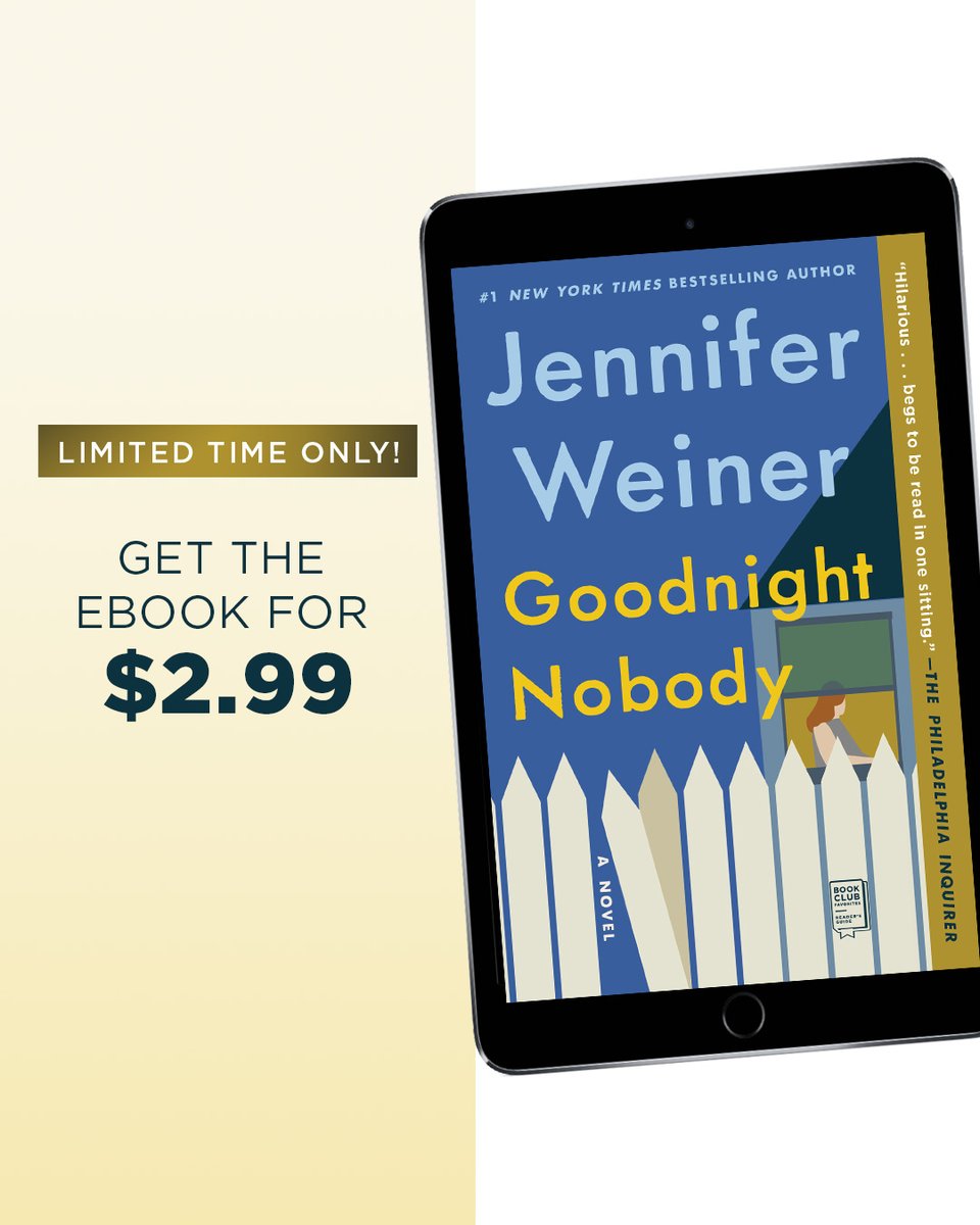 AtriaBooks's tweet image. 🌟 LIMITED TIME ONLY 🌟
Grab your next Summer read for just $2.99 all month long! 📖☀️
