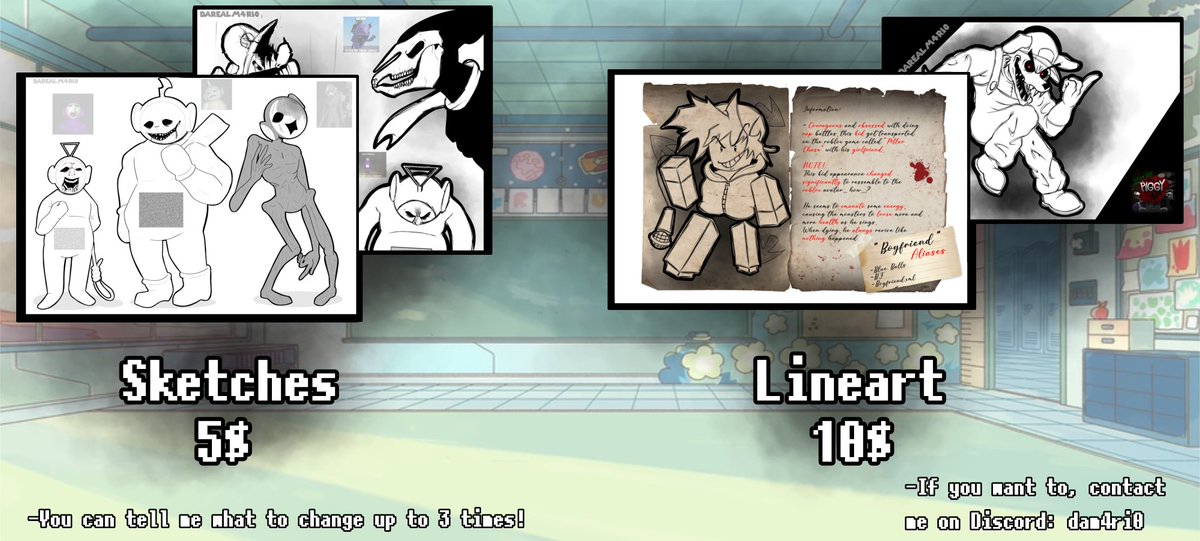 DaM4ri0's tweet image. Welp, the time has come...
COMMS OPEN!!1
#commissionsopen
#commsopen