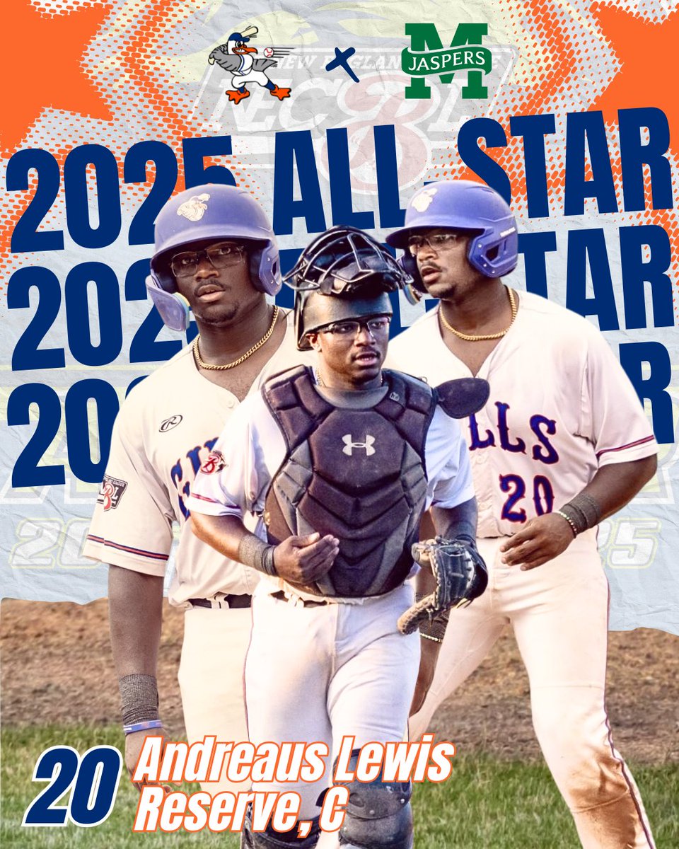 Your 2025 NECBL All-Star Reserves!!!!!! So proud! Catch our guys July 20 at Upper Valley for the ASG! Let's go Gulls!