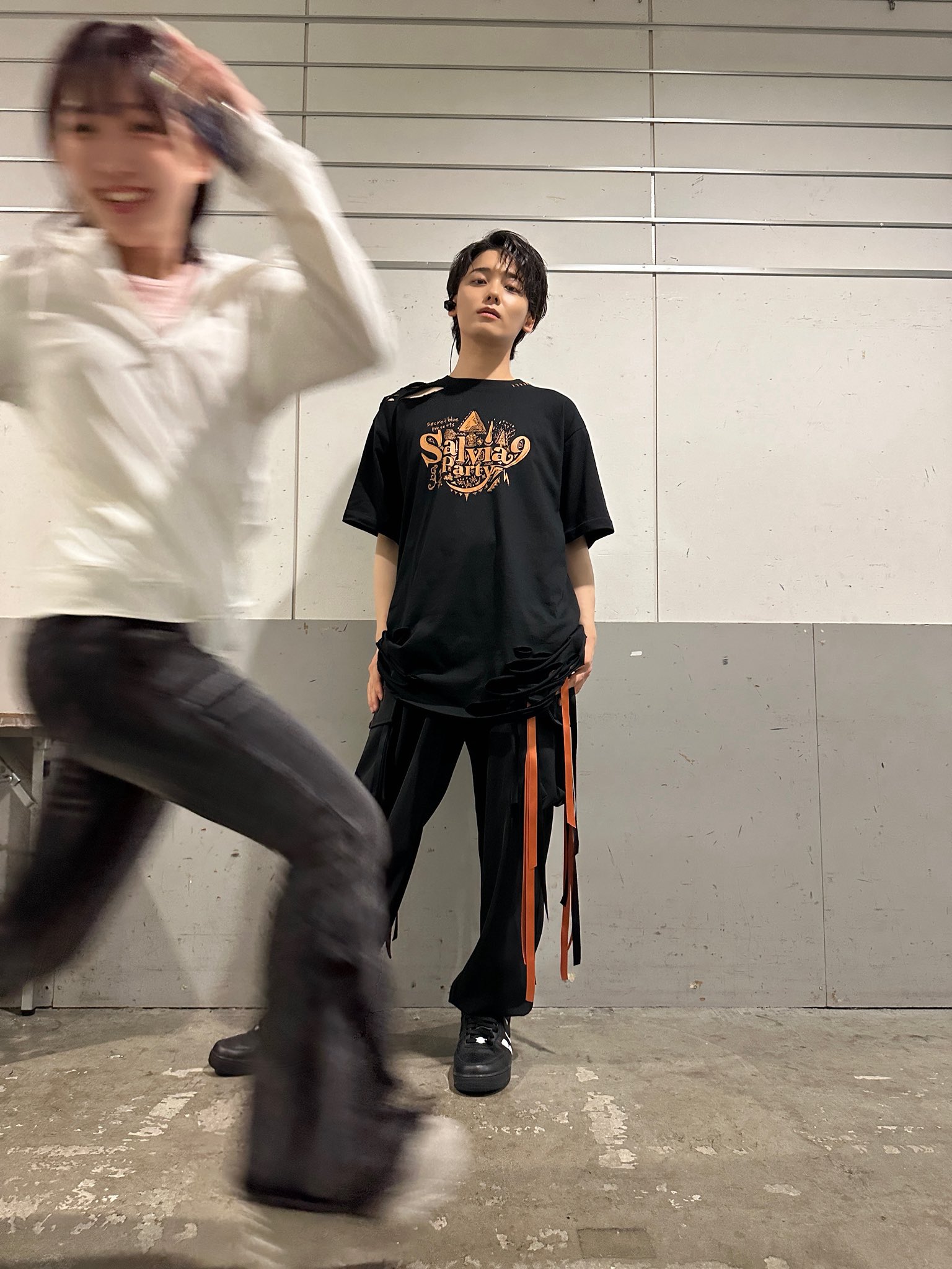 みやかわくん 宮川大聖 Whispeeee スウェット M 蒼い夜 トレーナー たまにはこういうのも、ね。