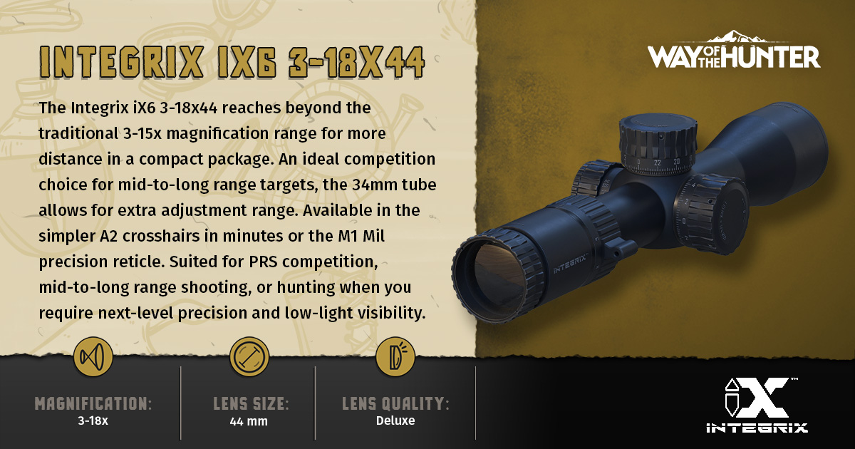 Nine Rocks Games (@ninerocksgames) on Twitter photo The Integrix iX6 3–18x44 scope is built for those who don't miss. Precision, clarity, and control, now part of your go-to loadout in Way of the Hunter. Have you equipped yours yet?
---
#WayOfTheHunter #HuntingGear #HuntingGame
<a href="/THQNordic/">THQ Nordic</a> The Integrix iX6 3–18x44 scope is built for those who don't miss. Precision, clarity, and control, now part of your go-to loadout in Way of the Hunter. Have you equipped yours yet?
---
#WayOfTheHunter #HuntingGear #HuntingGame
<a href="/THQNordic/">THQ Nordic</a>
