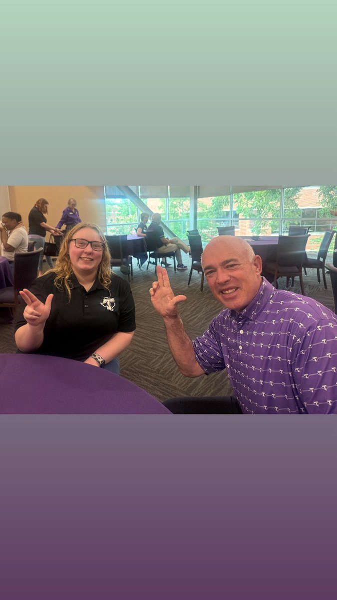 TSUConnectionVP's tweet image. It’s an honor for GCFG to partner with Veterans Services, Advising, Health Services, TRIO, Corps of Cadets & community allies for our Veterans Orientation Breakfast. Grateful to those who served & now call Tarleton home.
We’re committed to your success. 🇺🇸💜 #VeteranSuccess
