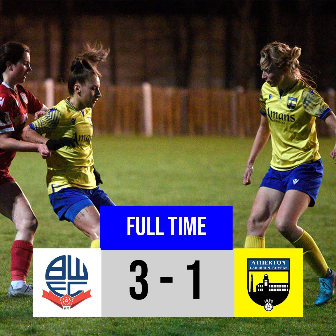 FULL TIME
 3-1

#WeAreLR