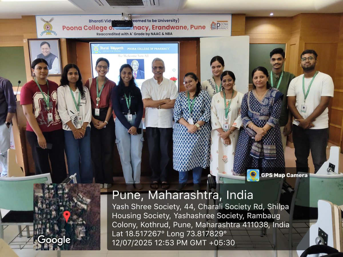 Poona College of Pharmacy Bharati Vidyapeeth Pune tweet media