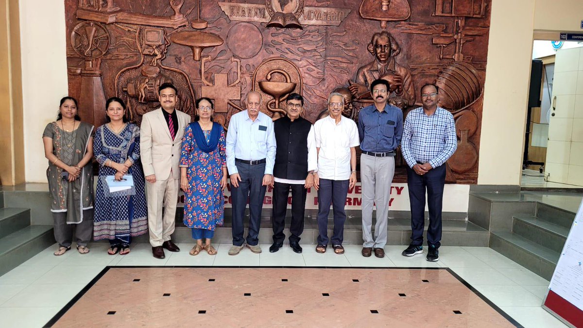 Poona College of Pharmacy Bharati Vidyapeeth Pune tweet media