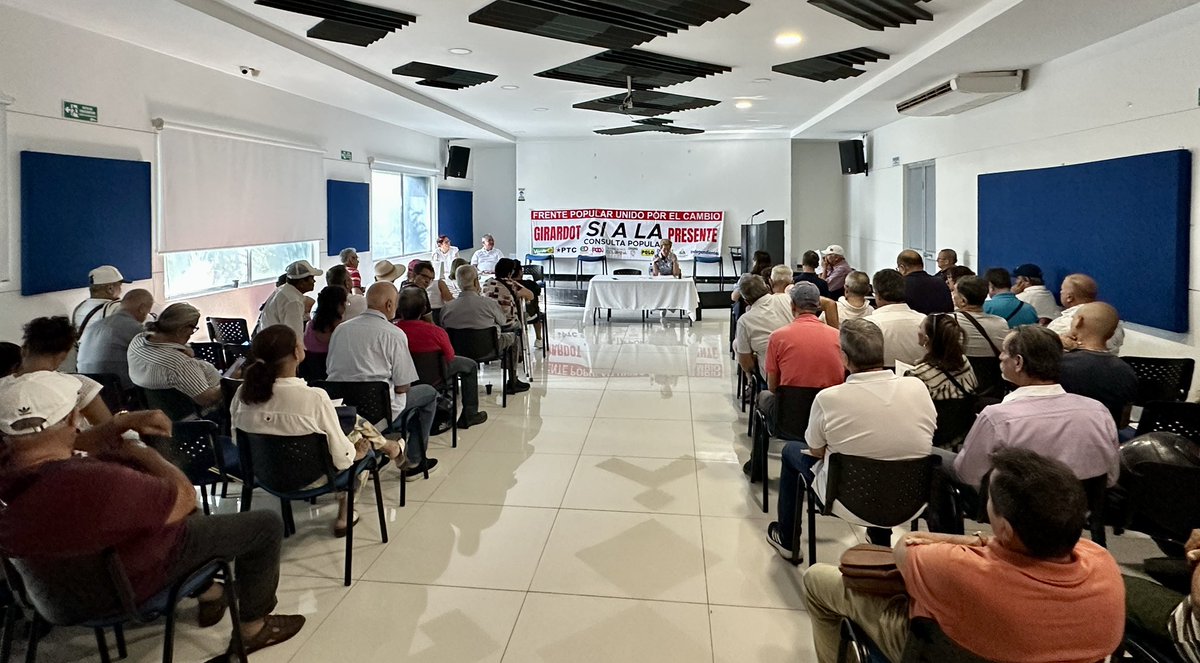 Agradezco esta grata invitación del Frente Popular Unido por el Cambio de Girardot. Ayer compartimos algunas ideas sobre los avances del gobierno del cambio y los retos que tenemos como sociedad y los sectores alternativos para garantizar la continuidad de un proyecto de país que