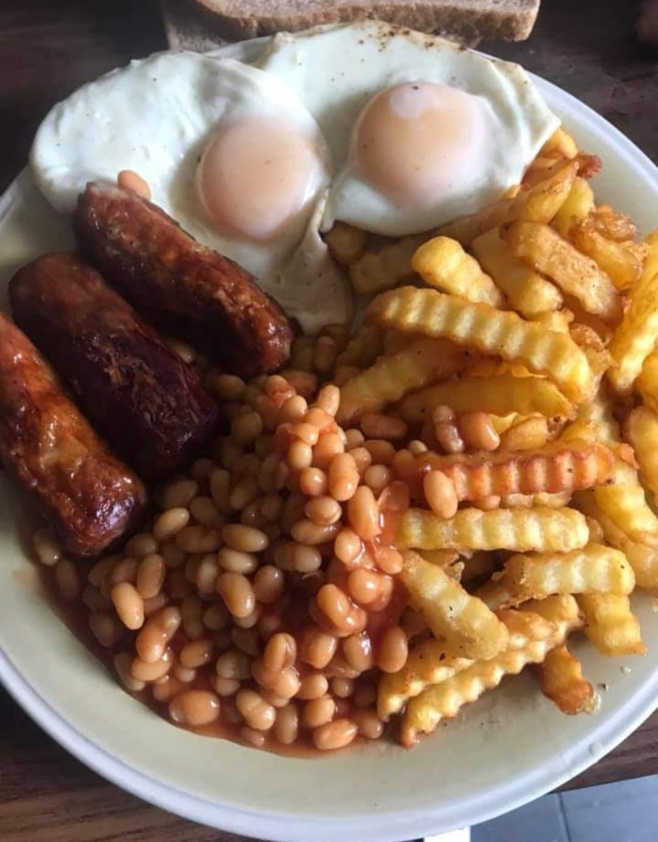 Sausage, Egg, Chips and Beans