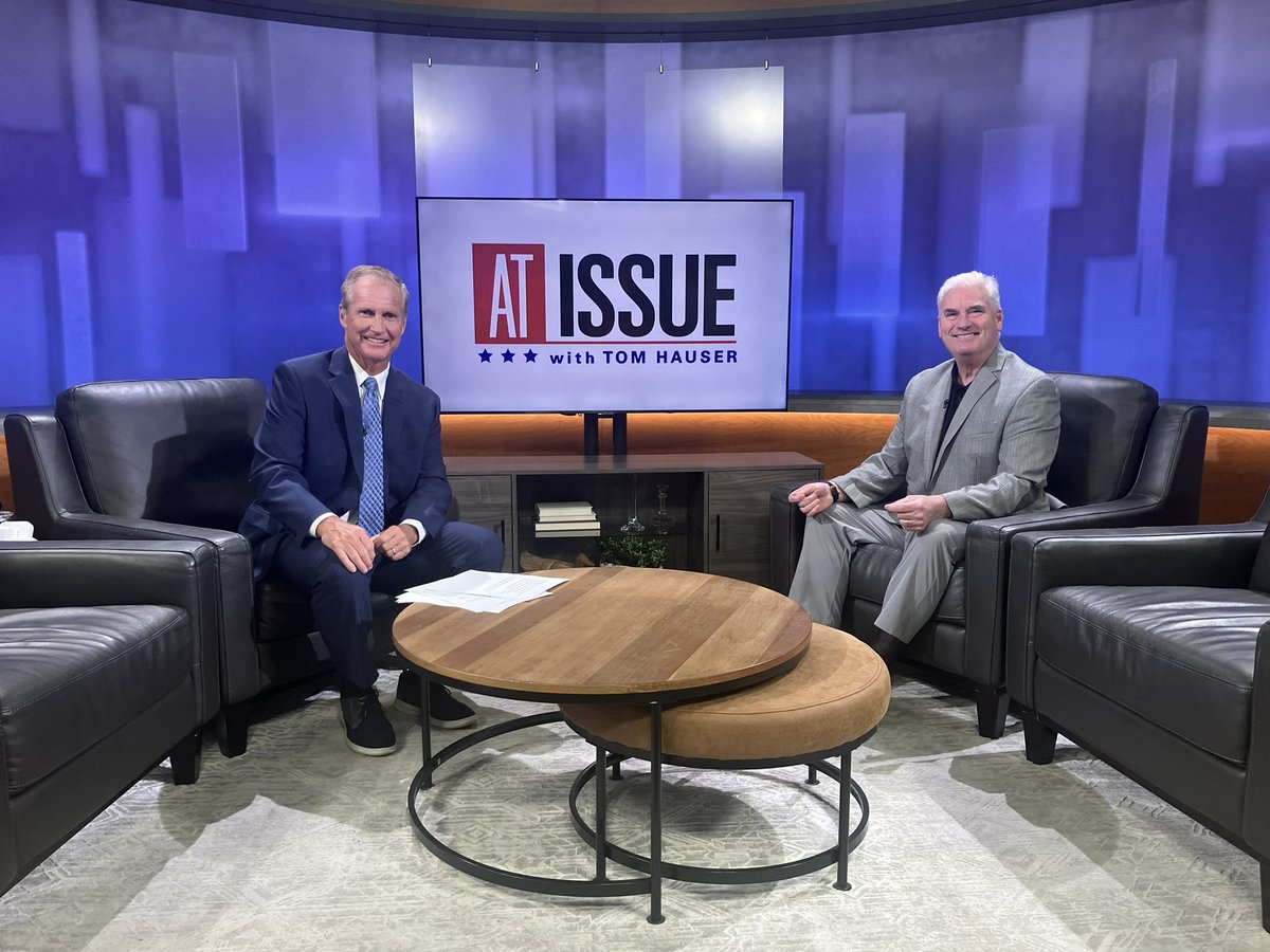 thauserkstp's tweet image. Coming up on At Issue at 10…Republican House Majority Whip Tom Emmer joins me in studio to talk about the federal budget bill impact, his reaction to Gov. Tim Walz big legal bill to prepare for a House Oversight Committee hearing and look ahead to 2026 midterms. Join us at 10.