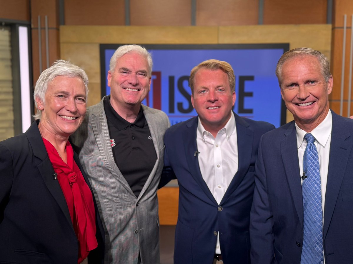 thauserkstp's tweet image. Coming up on At Issue at 10…Republican House Majority Whip Tom Emmer joins me in studio to talk about the federal budget bill impact, his reaction to Gov. Tim Walz big legal bill to prepare for a House Oversight Committee hearing and look ahead to 2026 midterms. Join us at 10.
